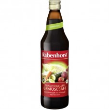 Rabenhorst BIO tradicionāla dārzeņu sula ar jūras sāli, 750ml